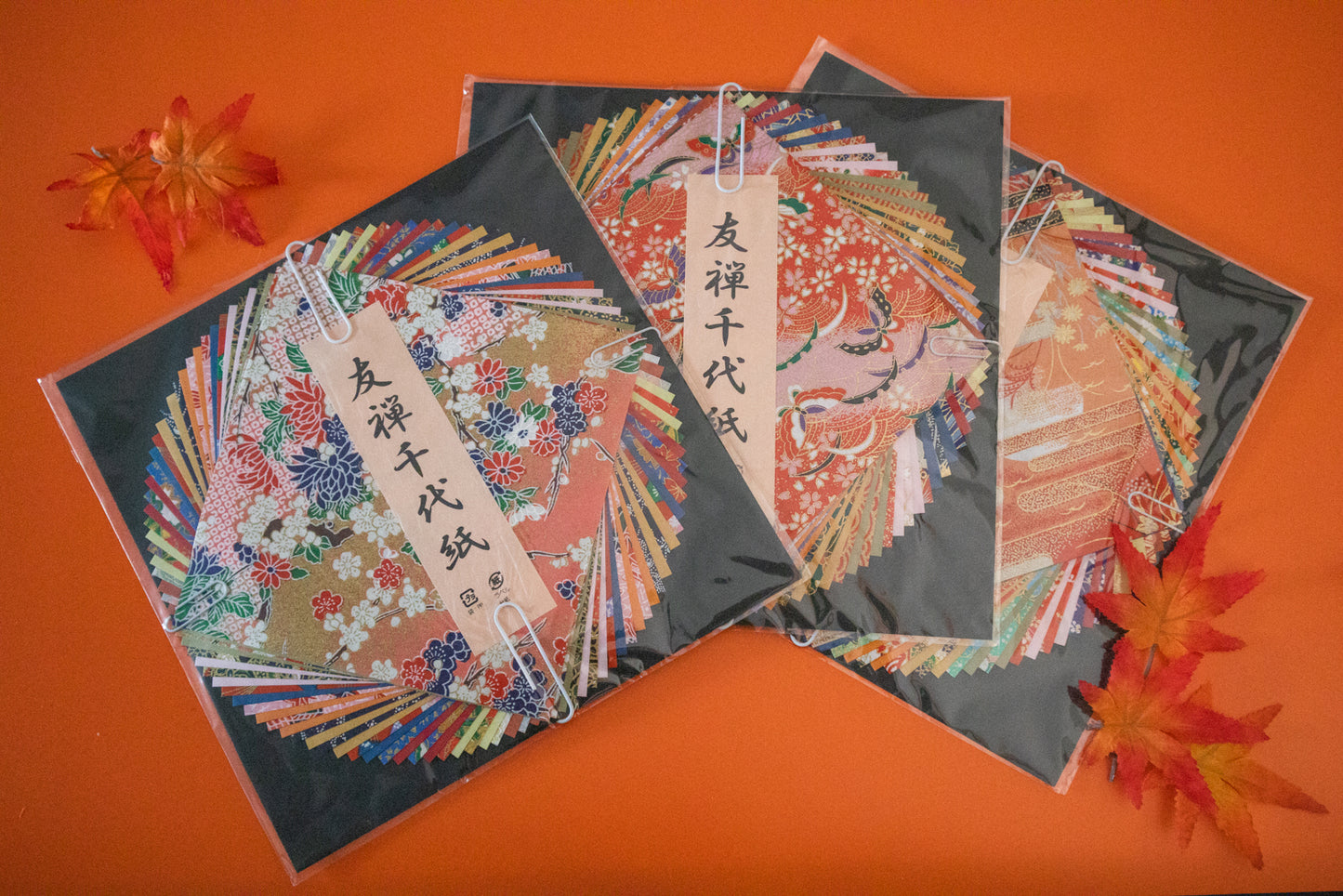 友禅千代紙 15cm(10パック入り)